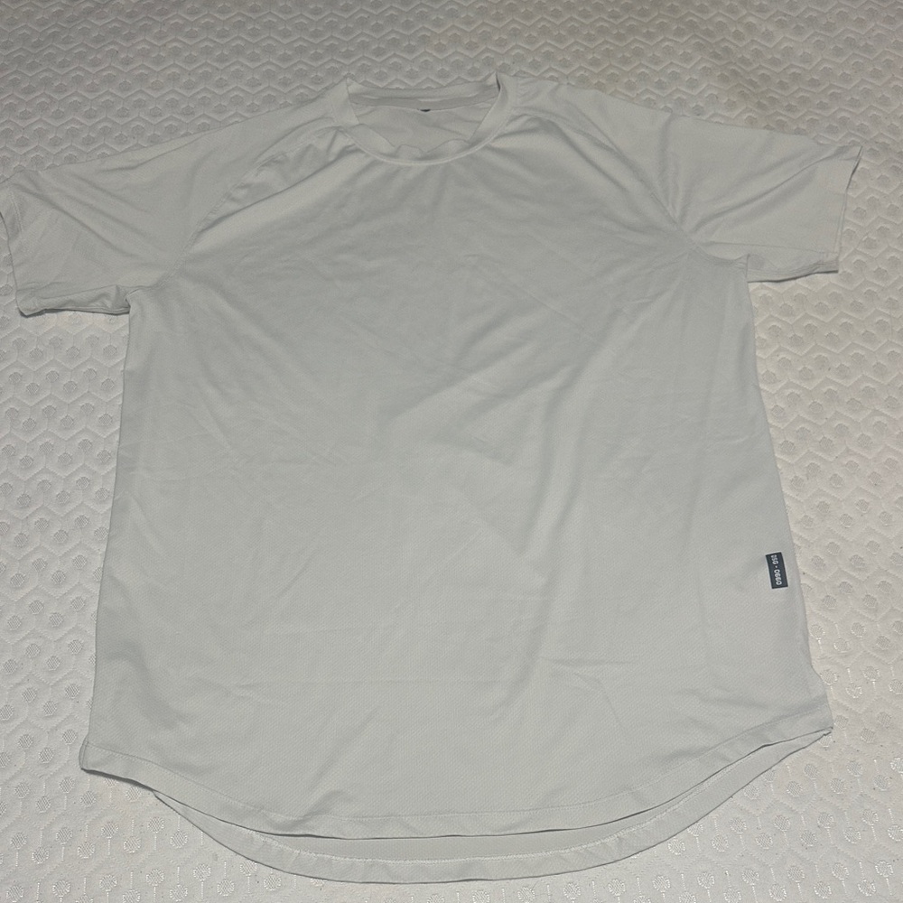 ASRV White/Light Gray Short Sleeve Tee